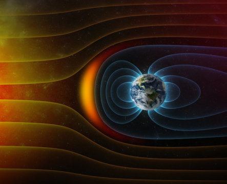 地球磁场|  图片来源：©koya979 / stock.adobe.com